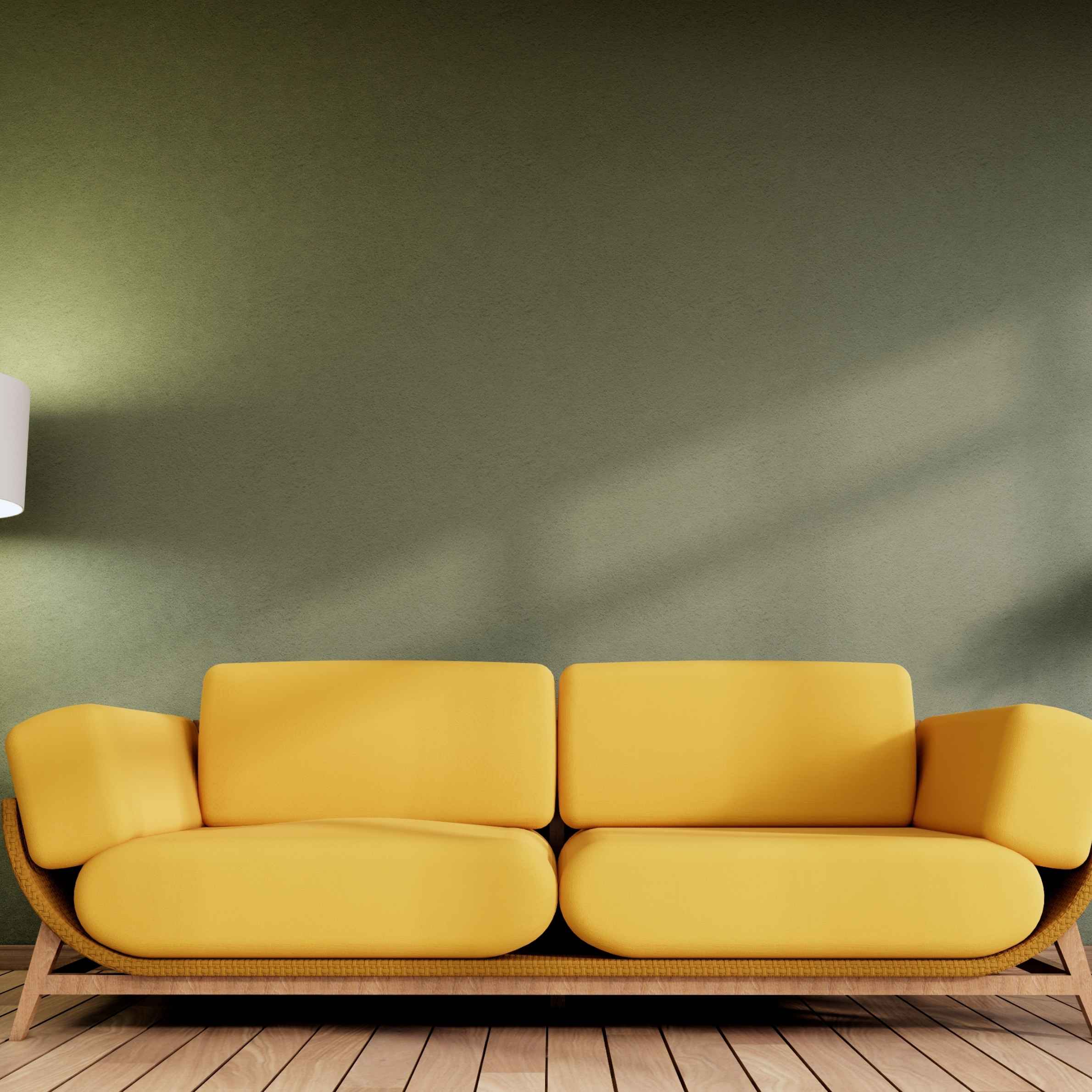 Premium Yellow Sofa